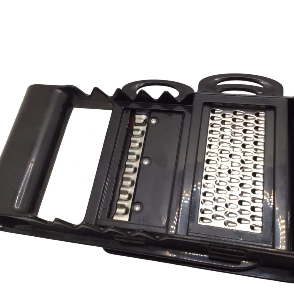 Simposh Mandolin Compact Multi Box 5 Blade Grater Slicer Shredder-Incomplete Set